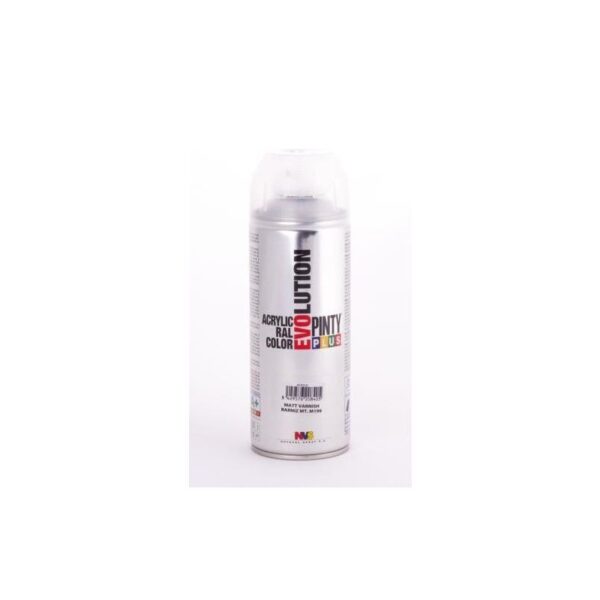PINTURA SPRAY PINTY PLUS BARNIZ MATE 520ML.