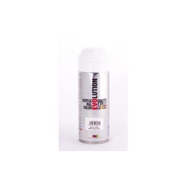 PINTURA SPRAY PINTY PLUS BLANCO MATE RAL9011 520ML
