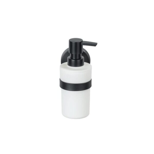 DOSIFICADOR JABON STATIC-LOCﾮ PLUS PAVIA NEGRO