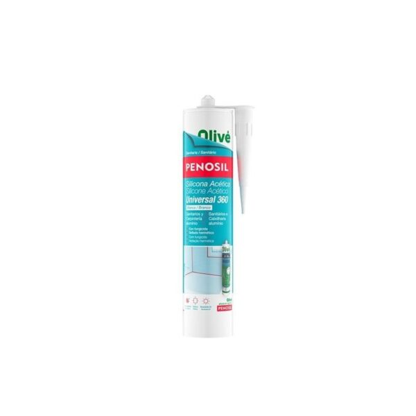 SILICONA ACIDA UNIVERSAL BLANCO 280 ML.