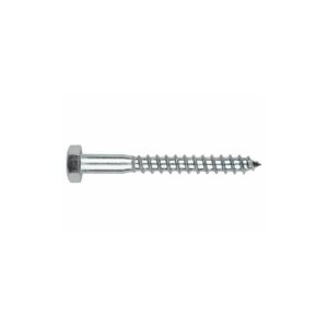 TORNILLO MADERA DIN-571 C/EXAGONAL 6X50 ZN.(BL.)
