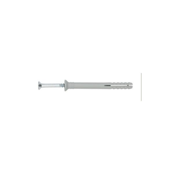 TACO CLAVABLE CON TORNILLO 6X60 6(BL.) BZTCCA06060