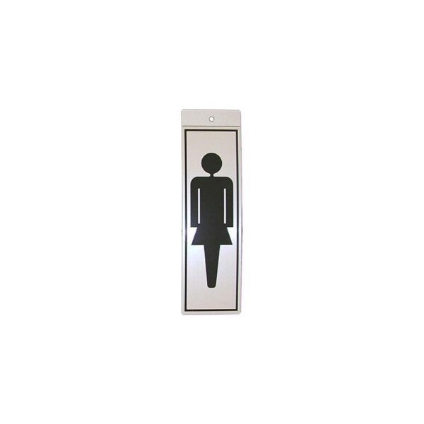 SILUETA ALUMINIO FIGURA SE￑ORA 030