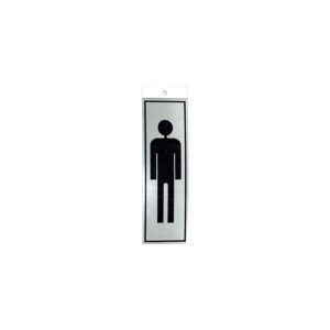 PICTOGRAMA LATONADO 180X60 SILUETA HOMBRE