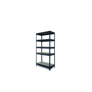 ESTANTERIA METAL/AGLOMERADO RIVET 90/45 ANTRACITA