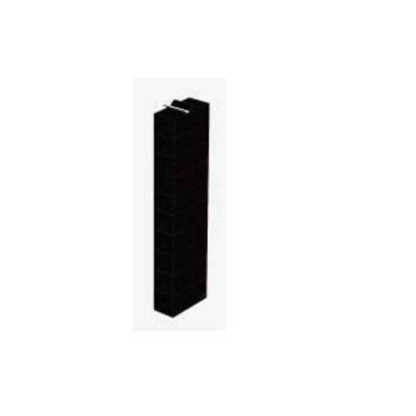 ZAPATERO COLGAR NEGRO 15X30X120 EVE74001