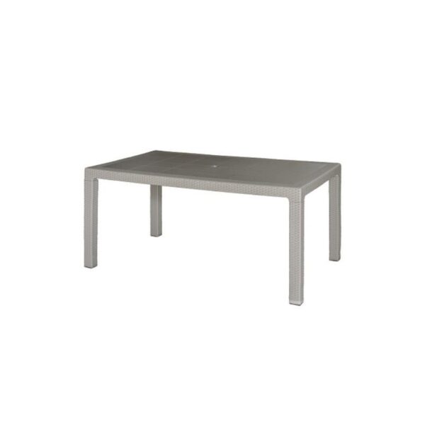 MESA ELEGANTE RATAN TAUPE 150X90X72 CM 4090-02
