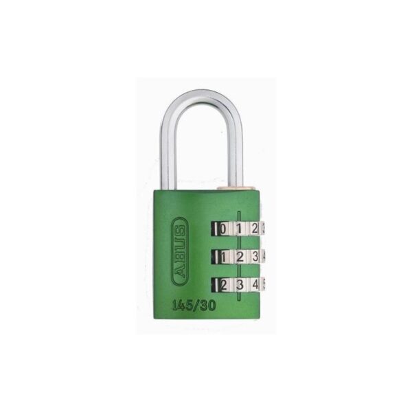 CANDADO COMBINACION VERDE 30 MM. 145/30