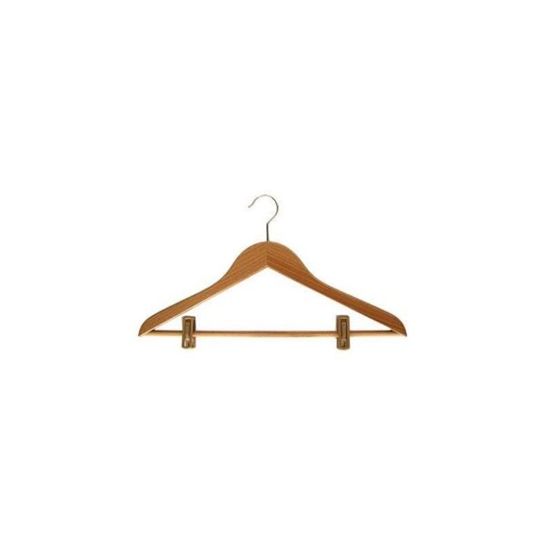 PERCHA MADERA CON PINZAS 3-B