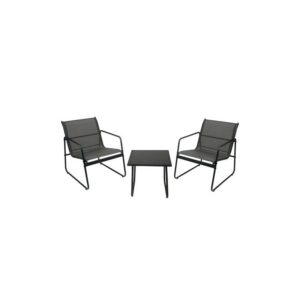 SET BALCON JERSEY ACERO Y TEXALINE ANTRACITA