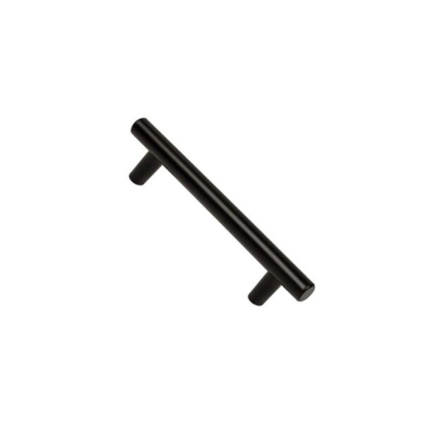 TIRADOR MUEBLE 96 ACERO PINTURA NEGRO MATE 65001N