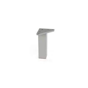 PATA CUADRADA ABS 40*80 MM ALUMINIO MATE 50012AL
