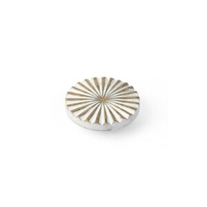 POMO REDONDO 40MM LATON BLANCO DECAPE 510BB
