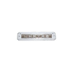 PLACA BUZON 220X50 ACERO INOXIDABLE 2104