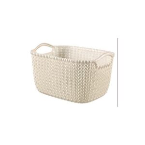 CESTO RECTANGULAR 8 L. BLANCO OASIS 230012