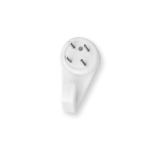 COLGADOR PARED BLANCO (BL.-4) 3002-2