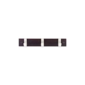 COLGADOR HAYA 3 GANCHOS ACERO/WENGUE 3703-0