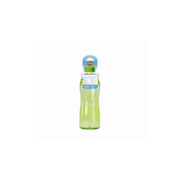 BOTELLA TRITAN 1L VERDE 000489