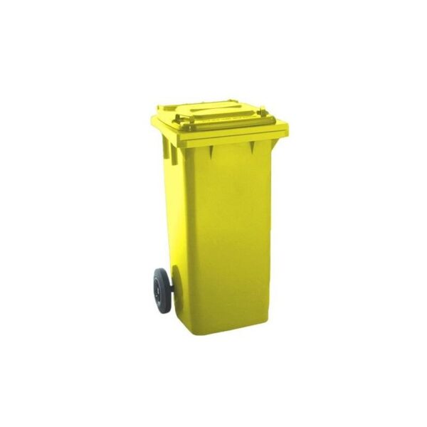 CONTENEDOR 120L. COLOR AMARILLO 04005