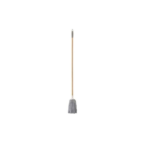 FREGONA MICROFIBRA BAMBOO PRINT GREY CON PALO 9394