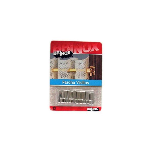 PERCHA PEQUE￑O INOX-PLATA (DISPLAY-4) 5006