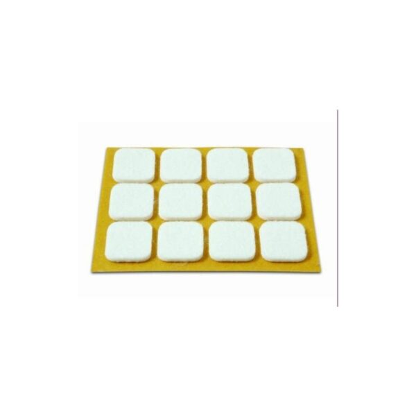 DESLIZADORES FIELTRO 20X23MM.BLANCO (DS-12)B70740B