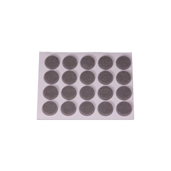 DESLIZADOR FIELTRO SINTETICO 16MM GRIS (DS-20)