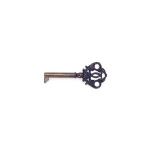 LLAVE LATON E42CU CUERO 40MM 8000/1983