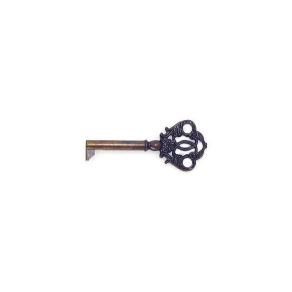 LLAVE LATON E42CU CUERO 40MM 8000/1983