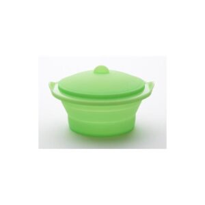VAPORERA PLEGABLE VERDE SILICONA