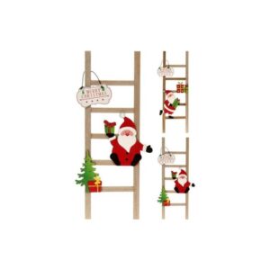 ESCALERA MADERA PAPA NOEL PEQUE￑A DH8053470
