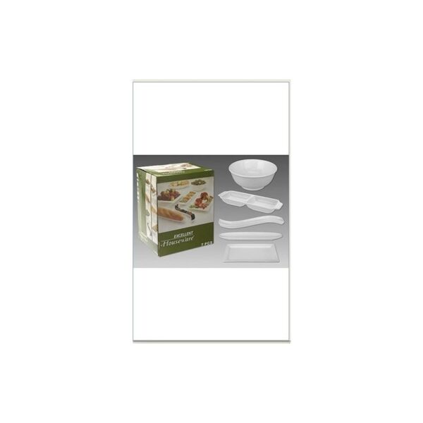 ESTUCHE 7 PIEZAS PORCELANA BLANCA DD6100000