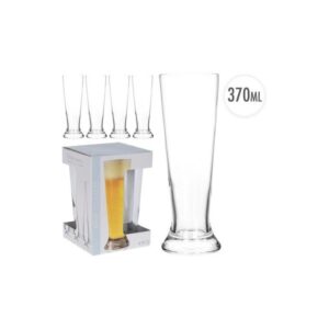 SET 4 VASOS CCRISTAL CERVEZA 37 CL