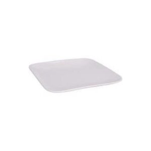 PLATO CUADRADO PORCELANA BLANCO 21CM Q81000060