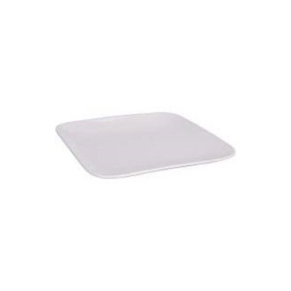 PLATO CUADRADO PORCELANA BLANCO 26CM Q81000070