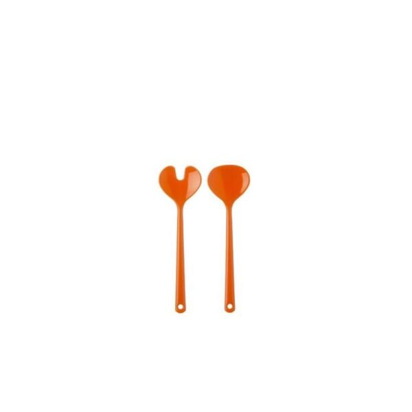 SET CUBIERTOS ENSALADA ORANGE