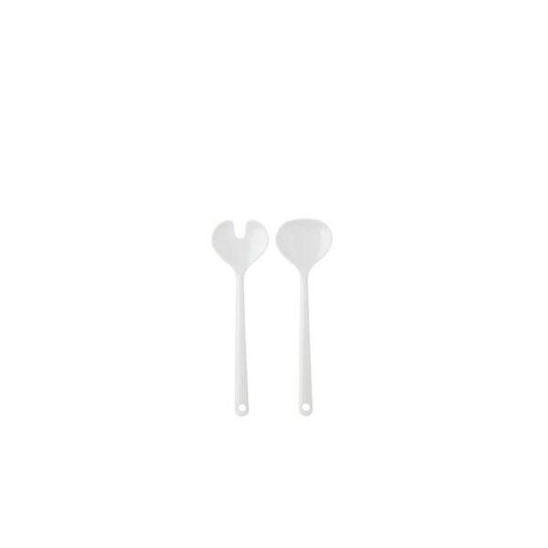 SET 2 PZS CUBIERTOS ENSALADA SYNTHESIS BLANCO