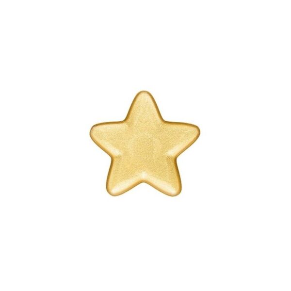 PLATO ESTRELLA 24 CM - COLOR ORO