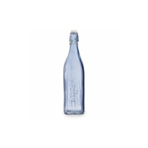 BOTELLA GASEOSA CUADRAD 1L AZUL VIBA QD