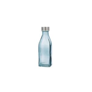 BOTELLA CUAD 0.5L TURQUESA HABITAT QD 7522105