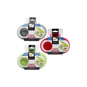 SET 2 CUECE HUEVOS DOBLE MICRO SURTIDO KC2152