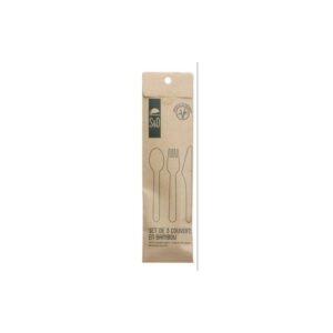 SET 3 CUBIERTOS BAMBU KA3896