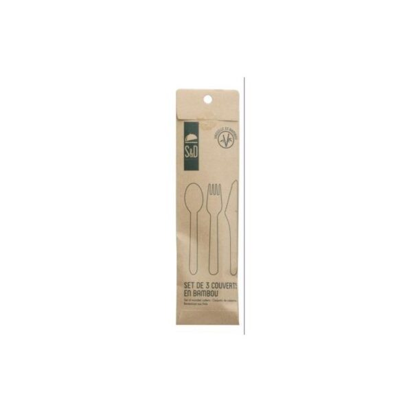SET 3 CUBIERTOS BAMBU KA3896