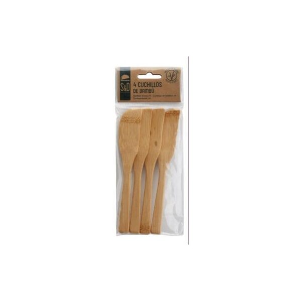 SET 4 CUCHILLOS BAMBU KA3899