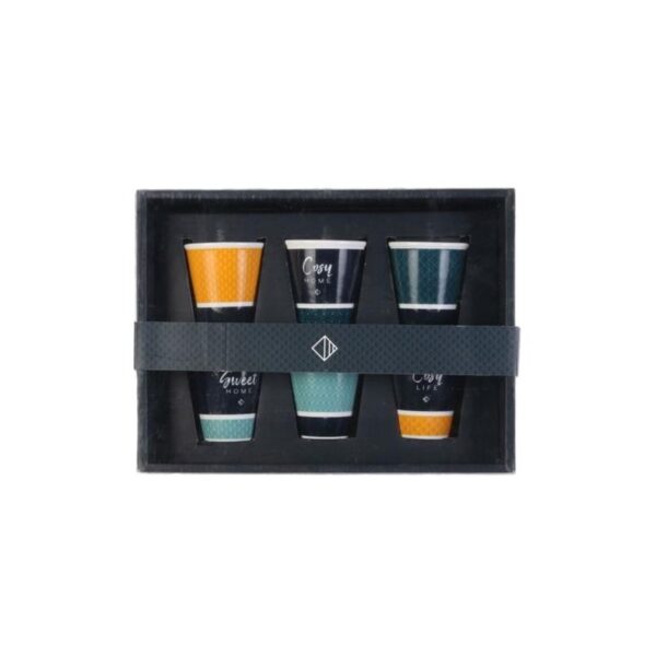 SET 6 VASOS CAF￉ 70 ML