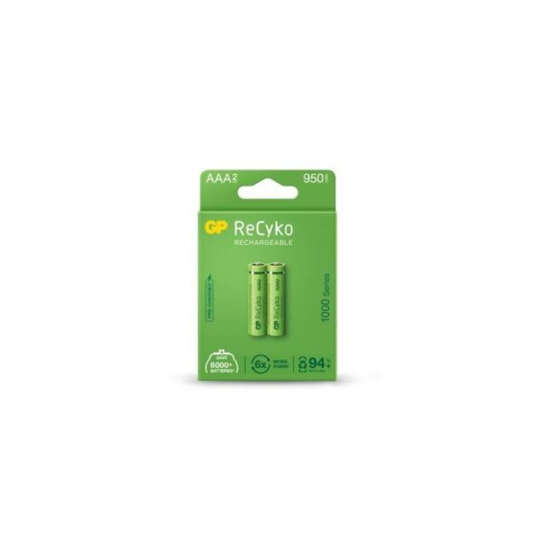 PILA RECARG.PRECARGADA RECYKO LR3-AAA 1,2V(2 UDS.)