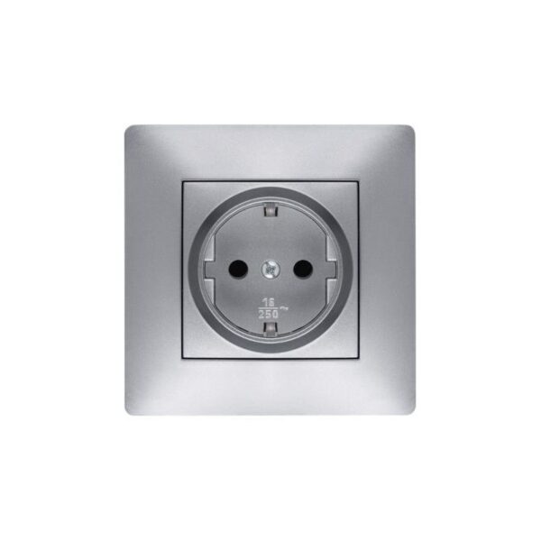 TOMA CORRIENTE 16 AH. 250 V. ALUMINIO 9223