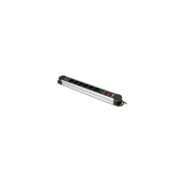 BASE 6 TOMAS + 2 USB CON INTERRUPTOR 22006