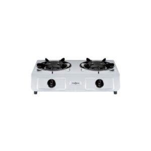 HORNILLO GAS NATURAL 2 FUEGOS INOX 265IN