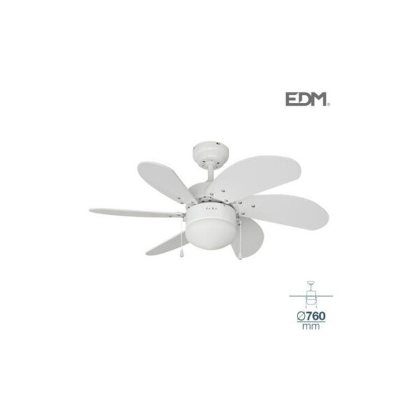 VENTILADOR DE TECHO MODELO ARAL BLANCO 50W 33985